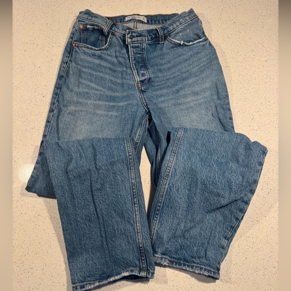 Abercrombie & Fitch the dad high rise jeans - Picture 3 of 4